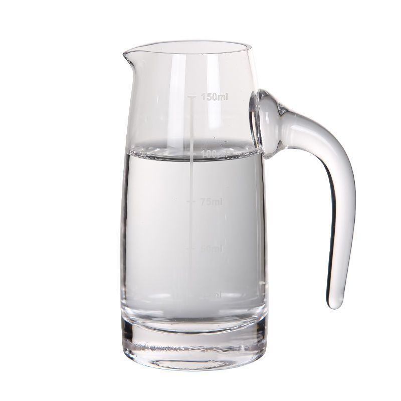 Set od sedam kristalnih čaša za alkohol, male čaše od 10 ml, bijela