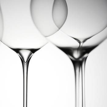 Staklena čaša za vino | Kapacitet 501–600 ml; Stil: nordijski vjetar, proziran