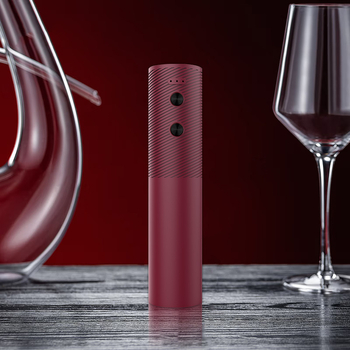 JW Многофункционална електрическа автоматична преносима отварачка за бутилки вино (пластмасова)