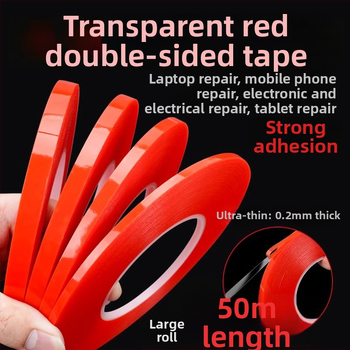 Yida Akrylová dvostranná lepiaca páska pre tablety LCD displeje so zakrivenými obrazovkami – upevnenie na zadný rám