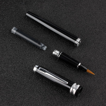 Hero H639 mekano četkasto pero za kaligrafiju, metalno kućište, sustav napajanja tinte