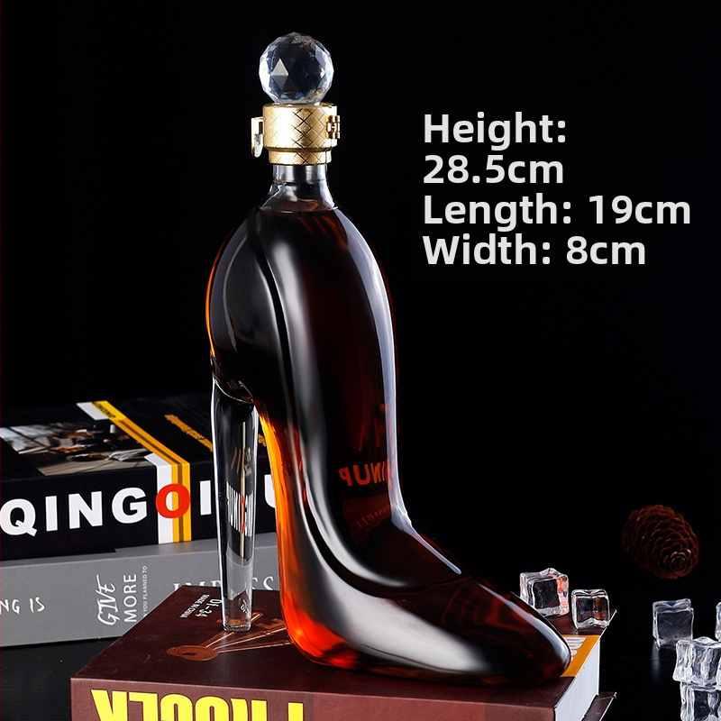 Dekanter – Sklo, kapacita 901–1000 ml, moderný minimalistický štýl, Huaqi Glass – set