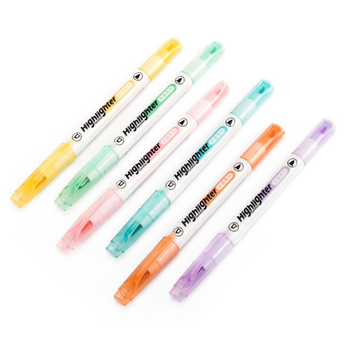 Dvostrani vizualni marker s prozirnim vrhom – model SC1029, plastično kućište, mogućnost tiska logotipa