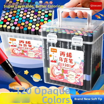 Set akrilnih markera s mekim vrhom - Qinxuesi, artikl 1, osnovno pakiranje