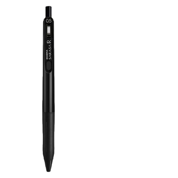 Zebra JJ29 glatka neutralna kuglična kemijska olovka, crna tinta, 0,5 mm, mehanizam pritiskanja, za ispite