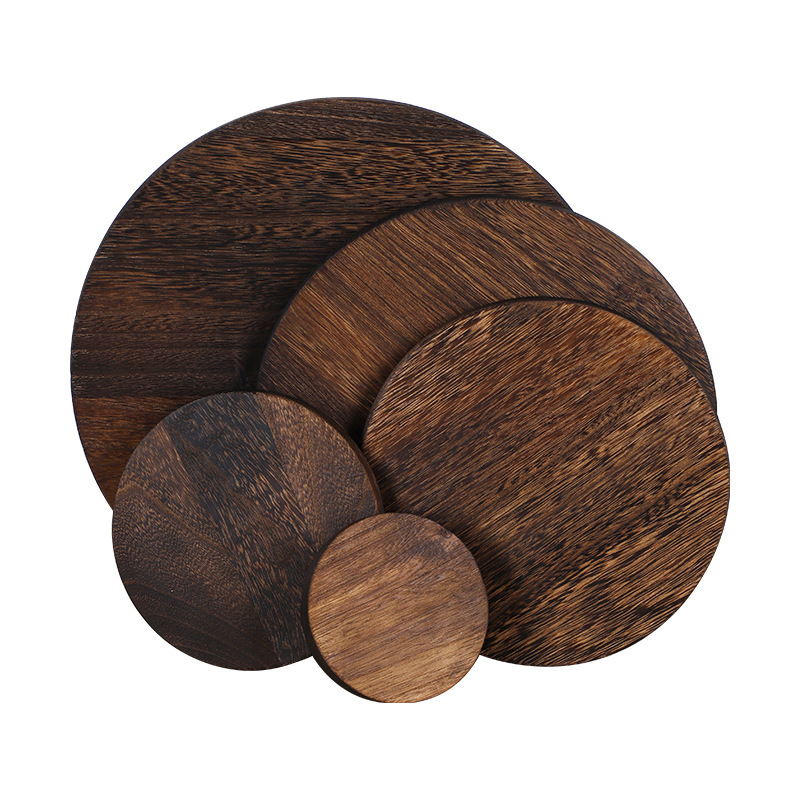 Ornament de atârt din lemn – bucată de lemn goală rotundă, pătrată sau dreptunghiulară – Yu ke – stil modern minimalist