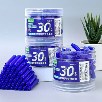 Prepisovateľné termálne vrecko s atramentom do plniaceho pera Landscape 998, plast