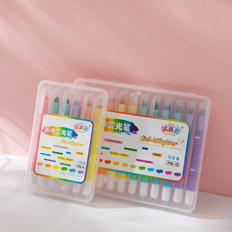 Set marker olovaka – model 796, PP kućište, pakiranje u kutiji, logo otisnut, prilagodba dostupna