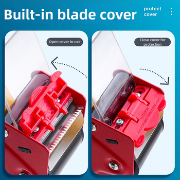 Karton zatvarač s uštedom napora, željezna konstrukcija, model Carton Sealer FZ-3607A, širina trake do 5 cm, za pakiranje i zatvaranje