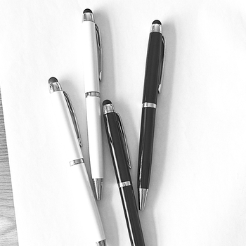 Si ruite Swirl stylus za dodirni zaslon, metalna šipka, 29 g, 2-u-1 kapacitivna glava