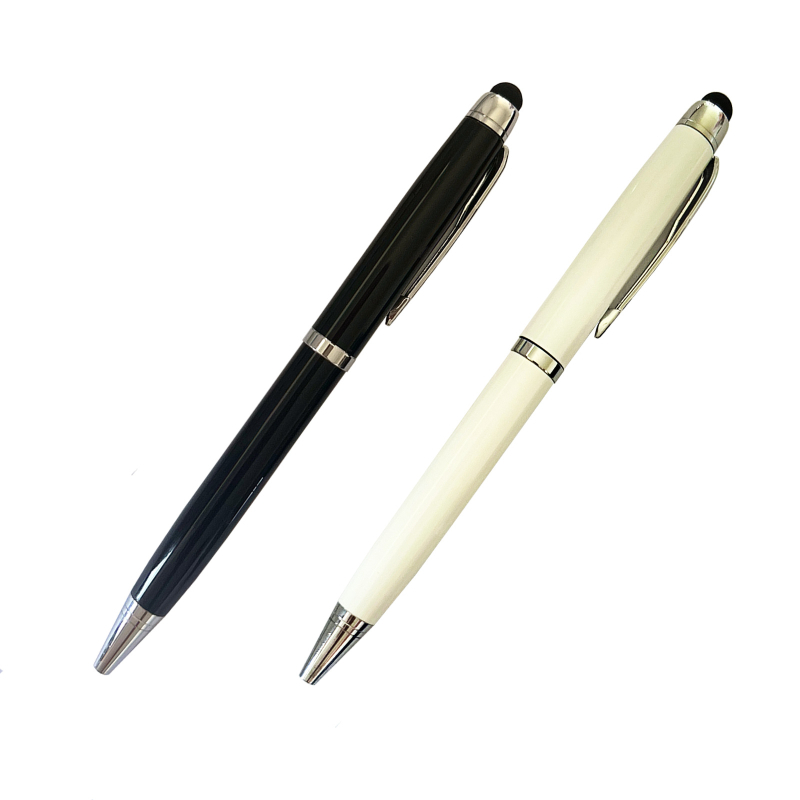 Si ruite Swirl stylus za dodirni zaslon, metalna šipka, 29 g, 2-u-1 kapacitivna glava