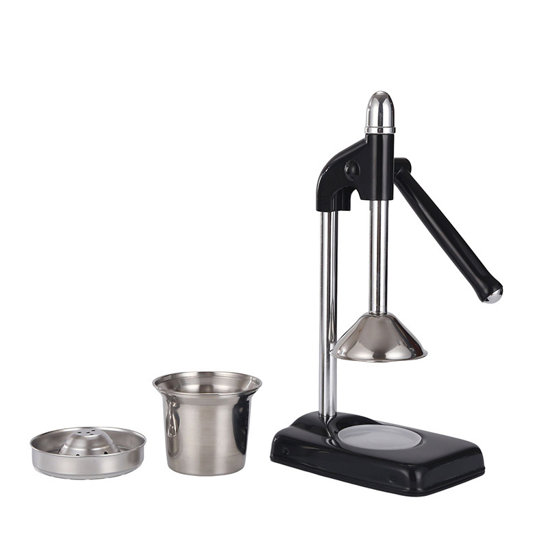 Presa manuală de citrice cu mâner lung – pentru lămâi și portocale – aliaj de aluminiu