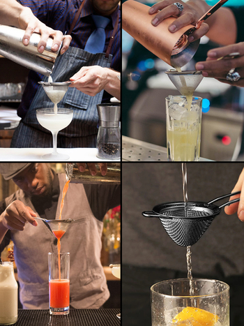 Bar filter za led, dvostruki sloj filtra za koktele, filtr za mliječni čaj i kavu, PP materijal