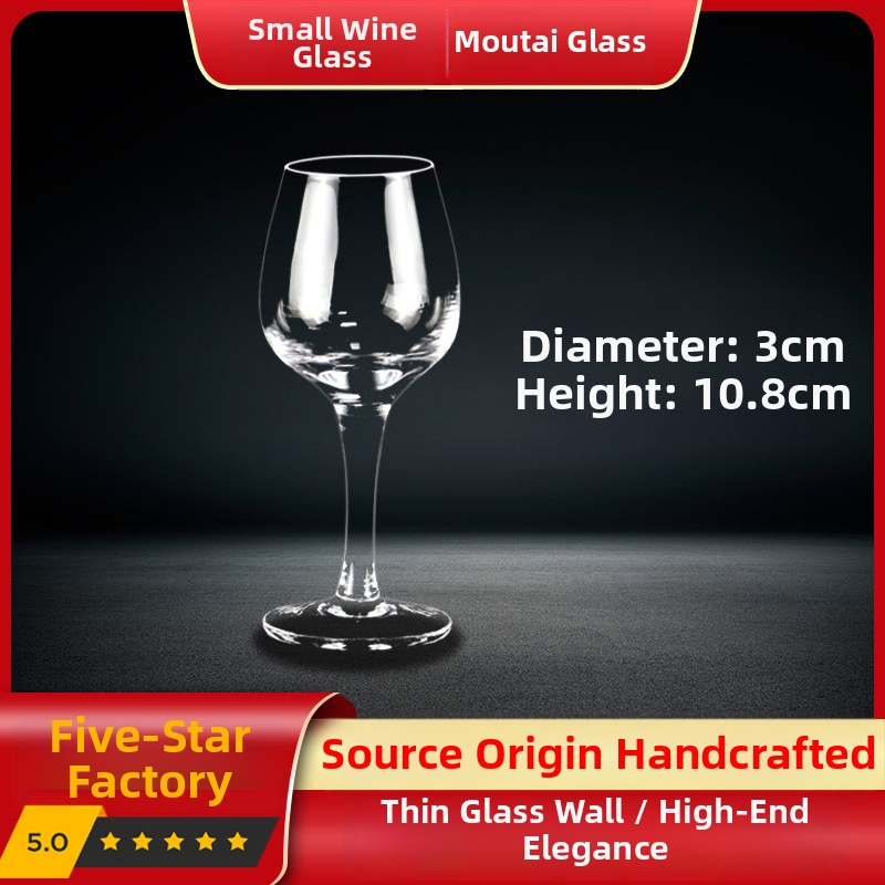 Crystal Eagle ólommentes kristály borospohár, 201–300 ml, modern egyszerű stílus, tulipán logó nyomtatva