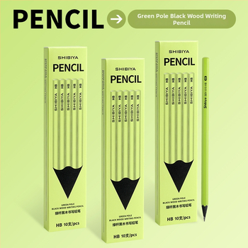 Fából készült ceruza 2B grafitmaggal általános iskolai és óvodai használatra