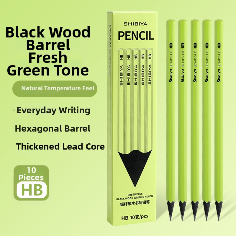 Fából készült ceruza 2B grafitmaggal általános iskolai és óvodai használatra