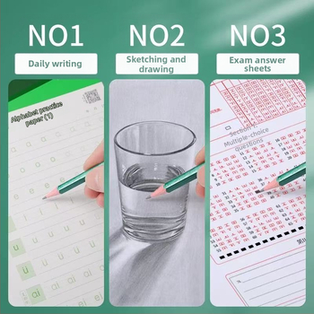 Morning Light AWP35715 fa hexagonális 2B ceruza íráshoz és rajzoláshoz, GB Nemzeti Szabvány