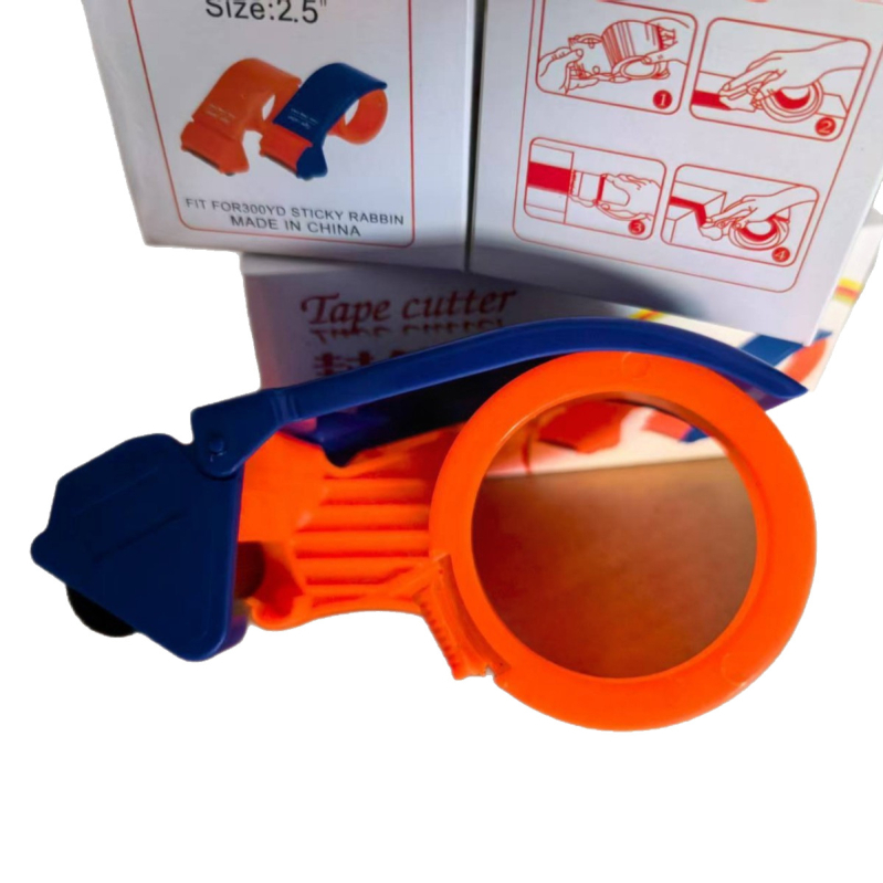 Plastični ručni rezač prozirne trake za pakiranje – Materijal: plastika; Model: Plastic Cutter; Neto težina: 58 g; Širina trake do 50 mm