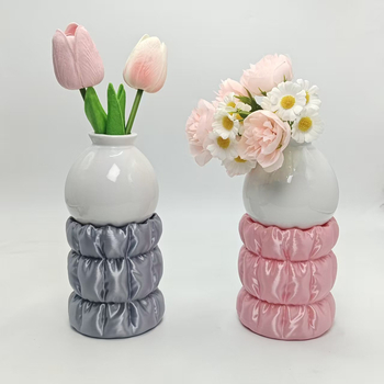 Marshmallow tolltartó az asztalra, PLA anyag, kör alakú, testreszabható, ajándékhoz ideális