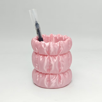 Marshmallow tolltartó az asztalra, PLA anyag, kör alakú, testreszabható, ajándékhoz ideális