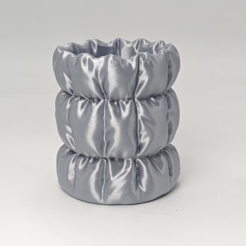 Marshmallow tolltartó az asztalra, PLA anyag, kör alakú, testreszabható, ajándékhoz ideális