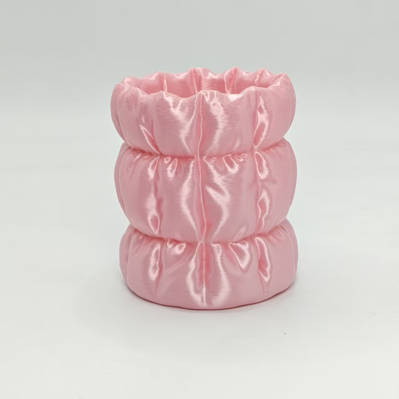 Marshmallow tolltartó az asztalra, PLA anyag, kör alakú, testreszabható, ajándékhoz ideális