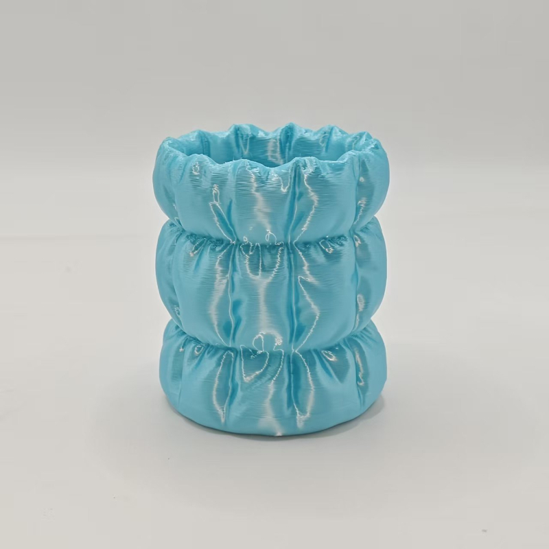 Marshmallow tolltartó az asztalra, PLA anyag, kör alakú, testreszabható, ajándékhoz ideális