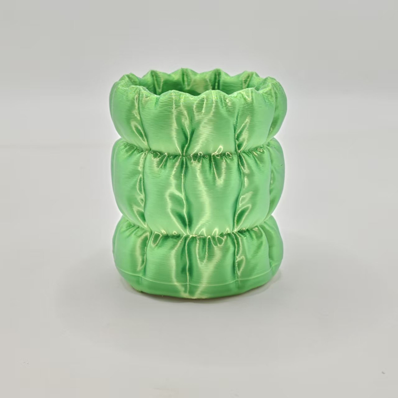 Marshmallow tolltartó az asztalra, PLA anyag, kör alakú, testreszabható, ajándékhoz ideális