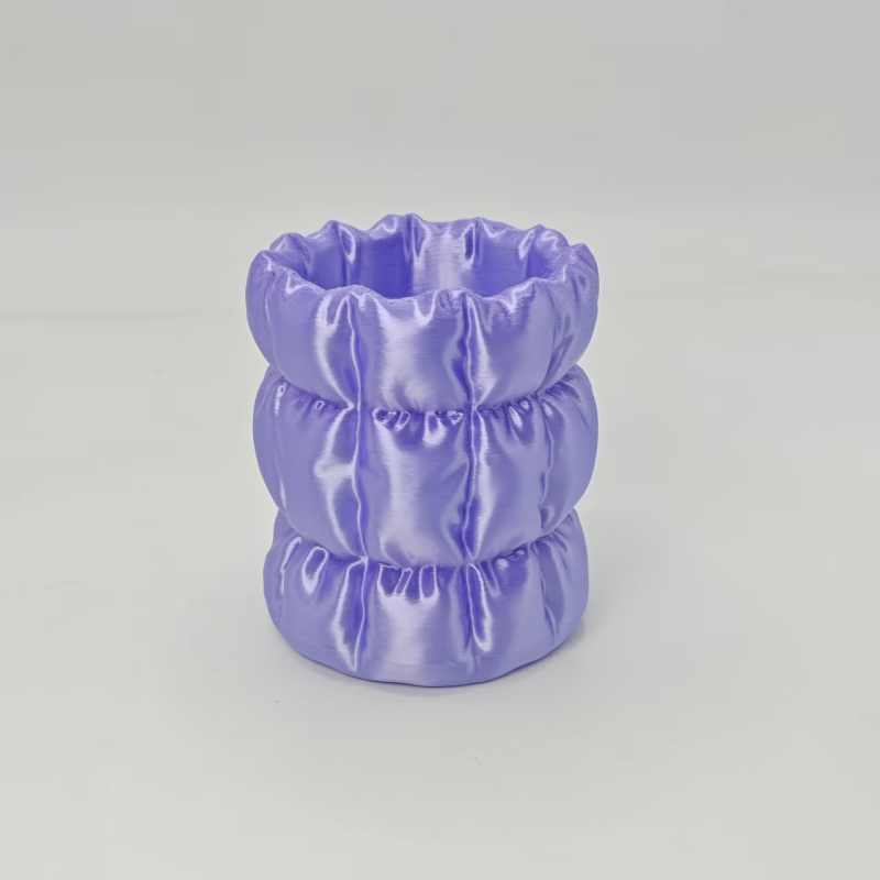 Marshmallow tolltartó az asztalra, PLA anyag, kör alakú, testreszabható, ajándékhoz ideális