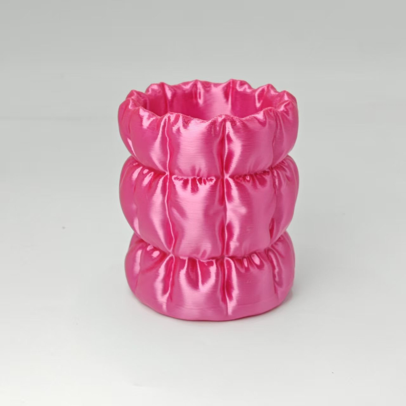 Marshmallow tolltartó az asztalra, PLA anyag, kör alakú, testreszabható, ajándékhoz ideális