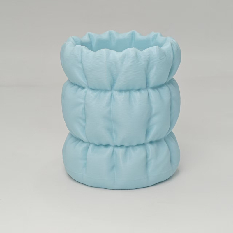 Marshmallow tolltartó az asztalra, PLA anyag, kör alakú, testreszabható, ajándékhoz ideális