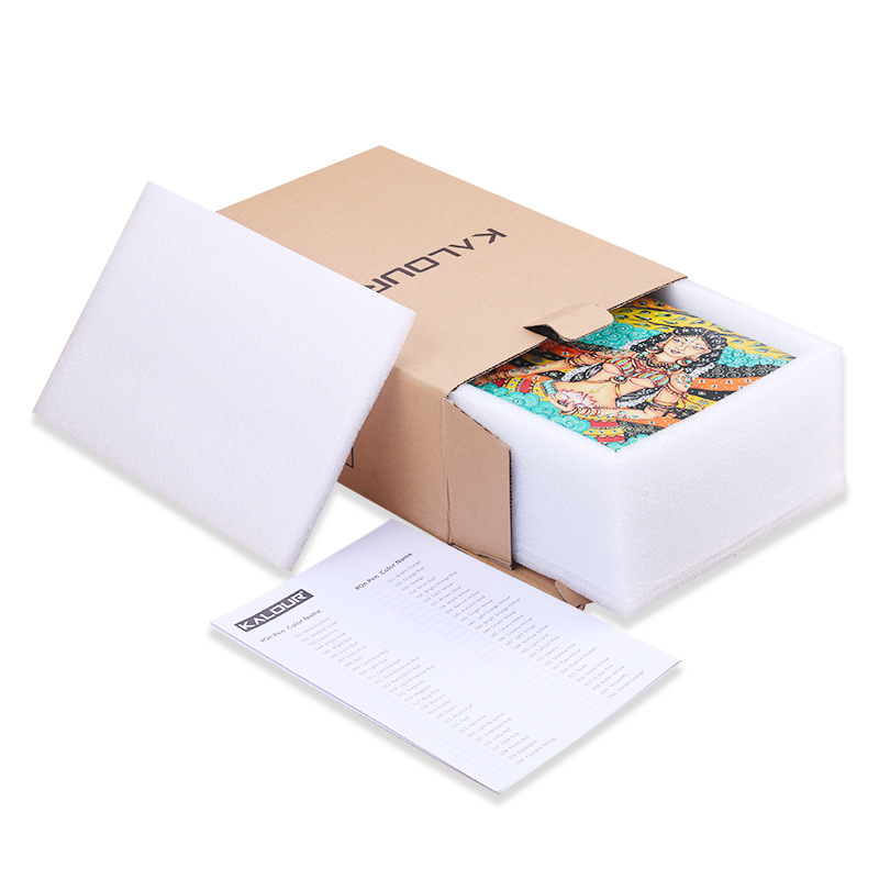 KALOUR 240 darab olaj alapú színes ceruza készlet festéshez, fa művészeti ceruzák, környezetbarát, fémdobozos csomagolás