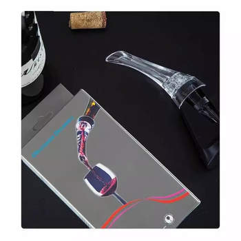 Bor-dekanter öntő, műanyag, 60 g, egyszerű stílus