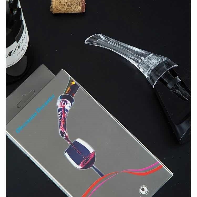 Bor-dekanter öntő, műanyag, 60 g, egyszerű stílus