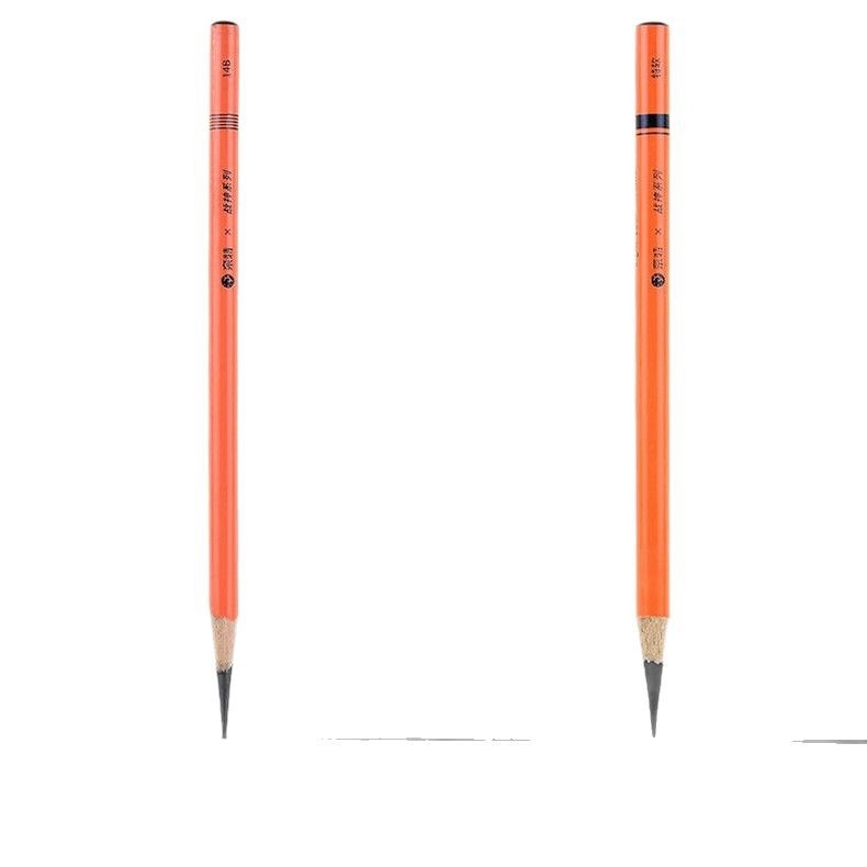 Knight szénrajz készlet kezdőknek – fa burkolatú rajzceruzák, 14B fokozat