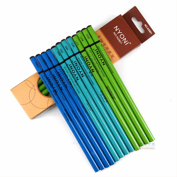 Nioni N2801 Fa többfejű rajzoló ceruza — lágy/közepes/kemény grafit, törésálló, hossz ~17,5 cm