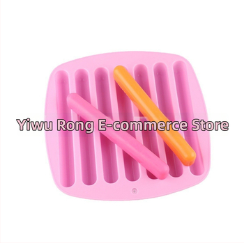 Silikónová forma na pečenie, sada 7 kusov – dlhé pásy, nepravidelný tvar, cylindrická forma na puding a čokoládu