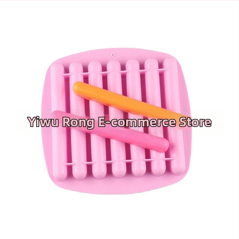 Silikónová forma na pečenie, sada 7 kusov – dlhé pásy, nepravidelný tvar, cylindrická forma na puding a čokoládu