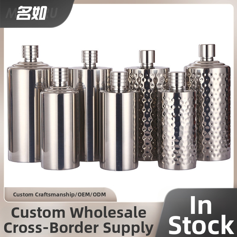 Valcovitá fľaša z nehrdzavejúcej ocele 304 na víno, jednoduchý moderný dizajn, prvotriedna kvalita