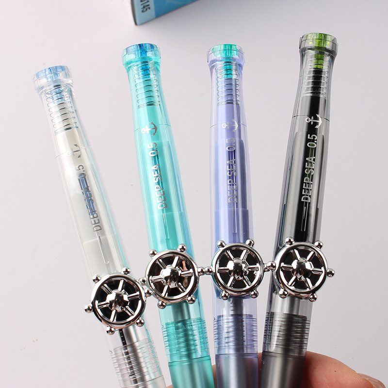 Dian Shi golyós roller toll Bullet tip, kettős forgó mechanizmus, gyorsan száradó tinta, műanyag burkolat, fém hegy