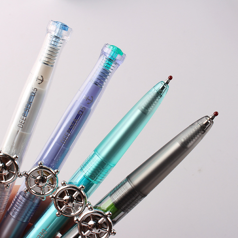 Dian Shi golyós roller toll Bullet tip, kettős forgó mechanizmus, gyorsan száradó tinta, műanyag burkolat, fém hegy