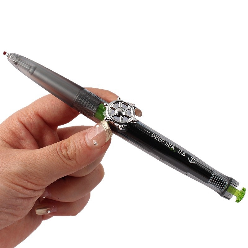 Dian Shi golyós roller toll Bullet tip, kettős forgó mechanizmus, gyorsan száradó tinta, műanyag burkolat, fém hegy