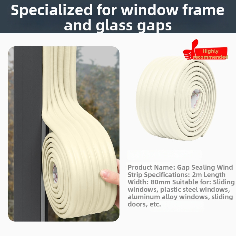 Páska na tesnenie okien - odolná voči vetru, model Ytfzt, značka Friendly, na okná, moderný jednoduchý štýl