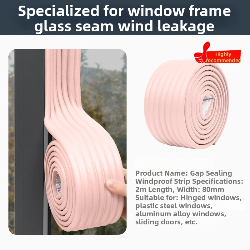 Páska na tesnenie okien - odolná voči vetru, model Ytfzt, značka Friendly, na okná, moderný jednoduchý štýl