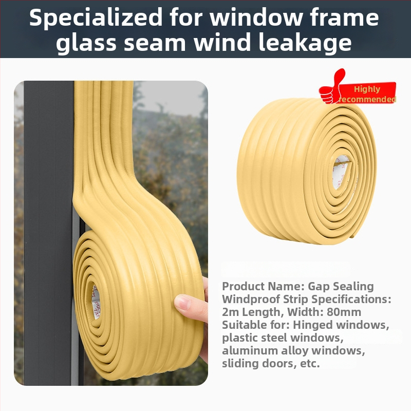 Páska na tesnenie okien - odolná voči vetru, model Ytfzt, značka Friendly, na okná, moderný jednoduchý štýl