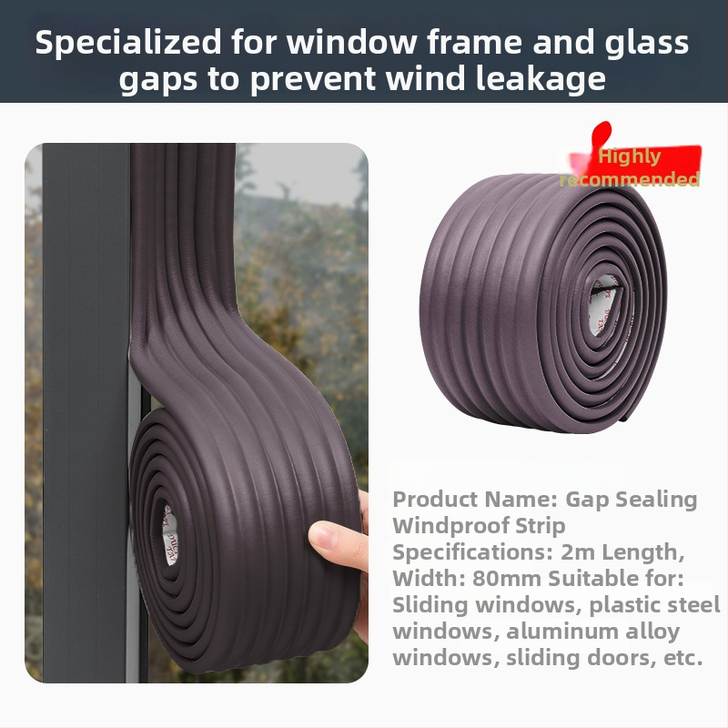 Páska na tesnenie okien - odolná voči vetru, model Ytfzt, značka Friendly, na okná, moderný jednoduchý štýl