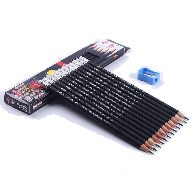 2B fa ceruza, 12 db/doboz, fa héj