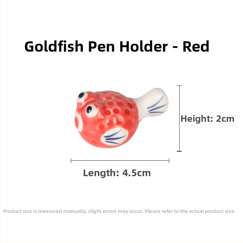 Keramický stojan na štetce s motívmi zvierat pre kaligrafiu, model KTBG-07