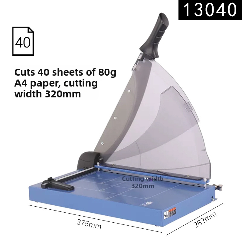 Deyou A4 metalni gilotinski rezac papira, modeli 13050/13051/13052/13040/13320, nije uvezen.