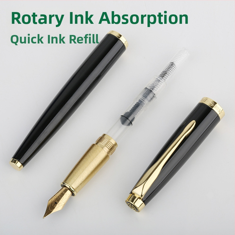 E101 íridium tollheggyel, fém tokkal – forgó tintaellátó rendszer, ajándék dobozos készlet, egy darab modell